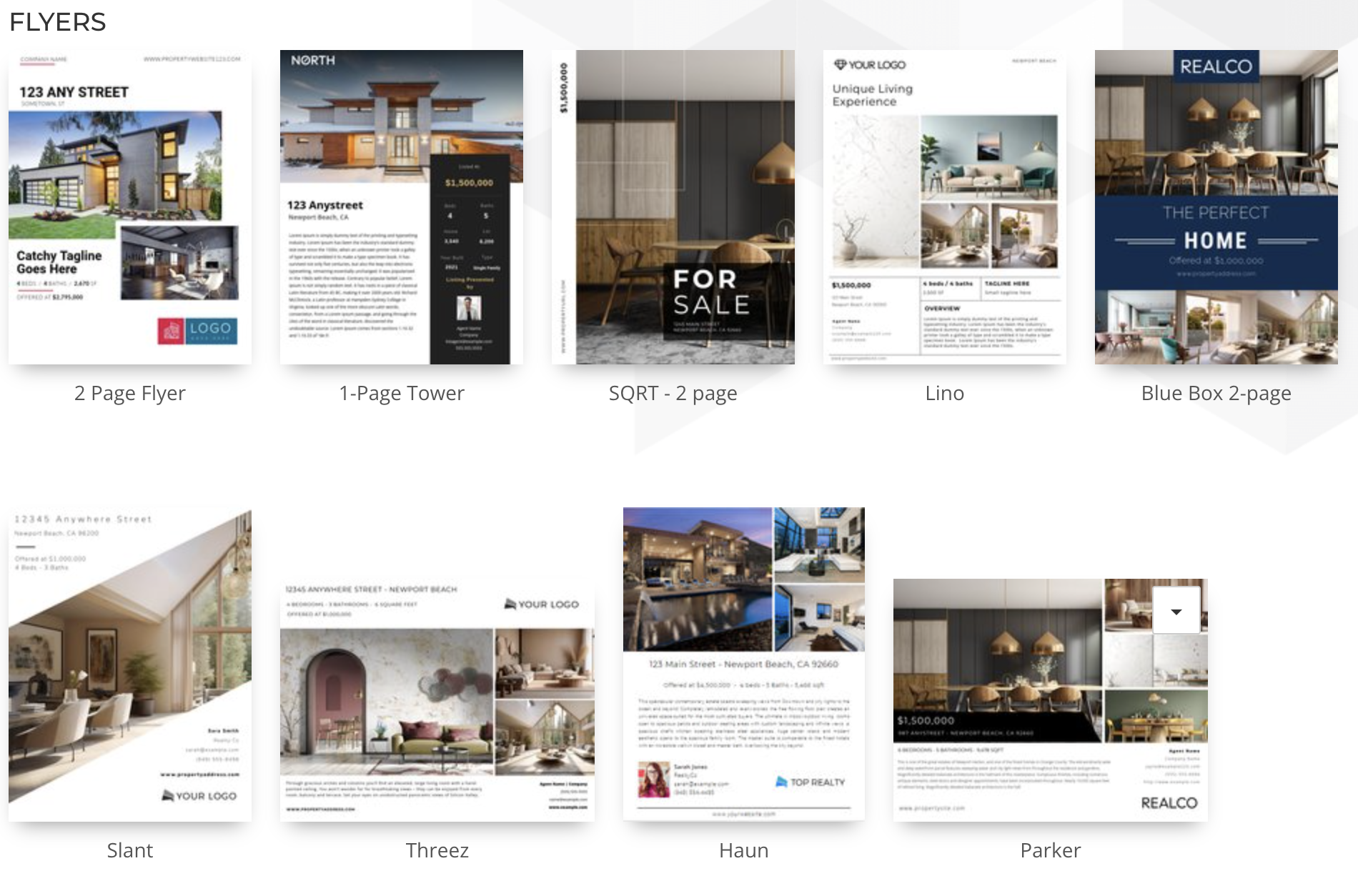 Flyers, Brochures, Postcards, and more